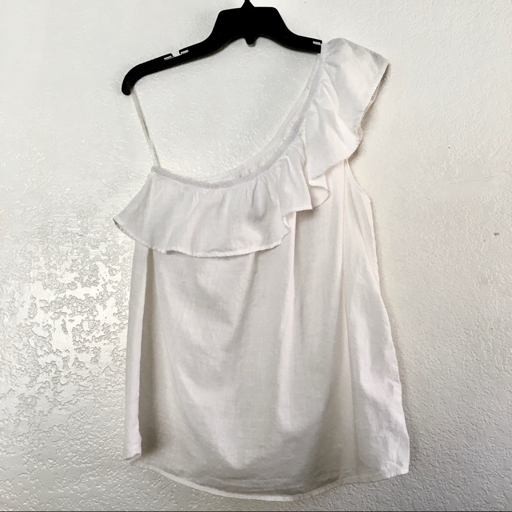 White off the shoulder top
